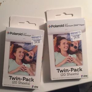 TWO Polaroid Twin-Pack Premium ZINK Paper